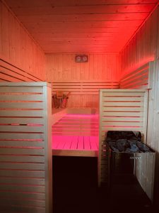 Le sauna au dernier étage